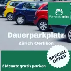 Entreprises 2 image PARKPLATZ ONLINE ZÜRICH OERLIKON Verleihunternehmen, Vermietungsunternehmen, Vermittlungsunternehmen dans Zurich ZH