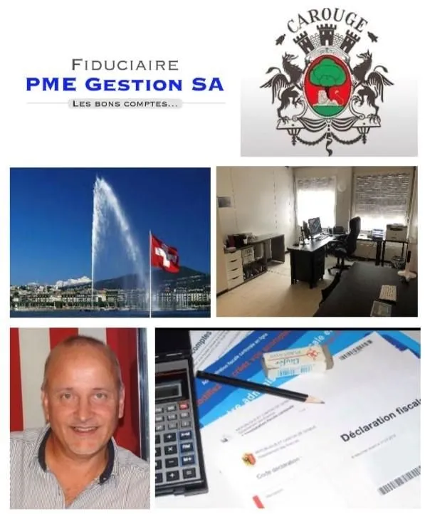 Unternehmen 1 Bild FIDUCIAIRE PME GESTION SA CAROUGE - DÉCLARATION D'IMPÔTS - COMPTABILITÉ - SALAIRES
